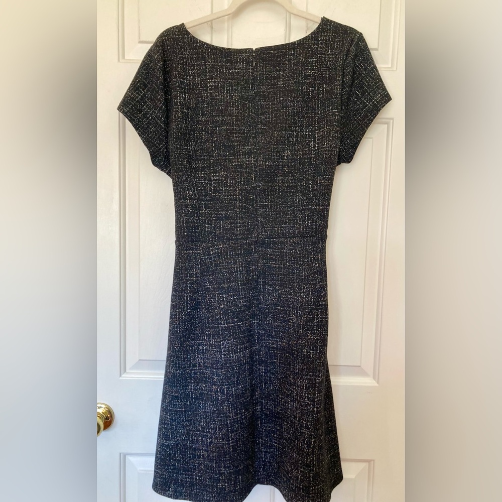LOFT Black Belted Dress - Picture 6 of 11